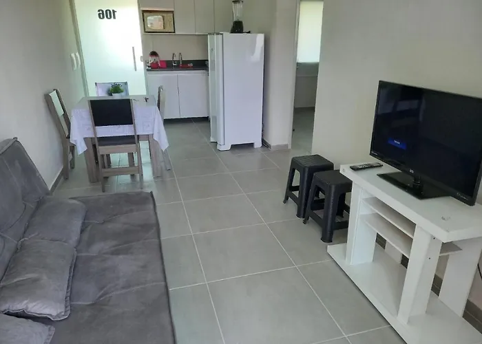 Apartamento de dois quartos, no Peroba Ville Residence - próximo à praia, em Peroba-AL Maragogi